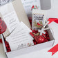 A Cardinal themed sympathy gift box for bereaved heart that are experiencing 